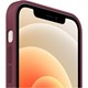 Apple iPhone 12 - 12 Pro MagSafe Kırmızı Silikon Kılıf 