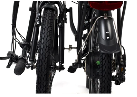 Alba Fold 2 Katlanır Elektrikli Bisiklet Siyah