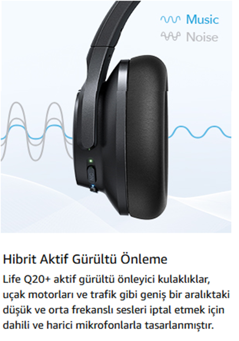 Anker Soundcore Life Q20 Bluetooth5.0