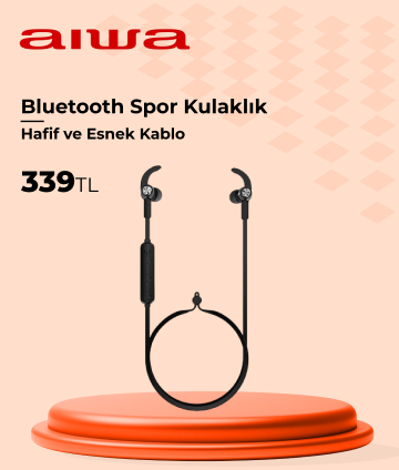 Aiwa ESTBT-700BK Bluetooth Spor Kulaklık Siyah