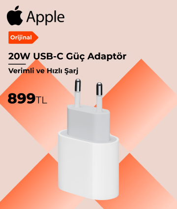 Apple 20W USB-C Güç Adaptör