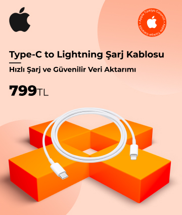Apple MUQ93ZM/A 1 m Type-C to Lightning Şarj Kablosu