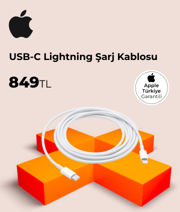 AppleUSB-C Lightning Şarj Kablosu (2m)