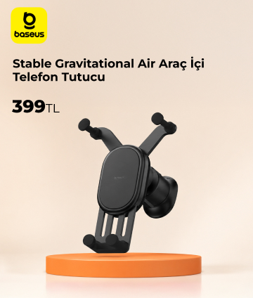 Baseus Stable Gravitational Air Araç İçi Telefon Tutucu