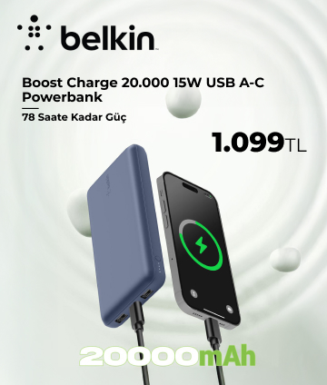 Belkin Boost Charge 20.000 15 W USB A-C Powerbank