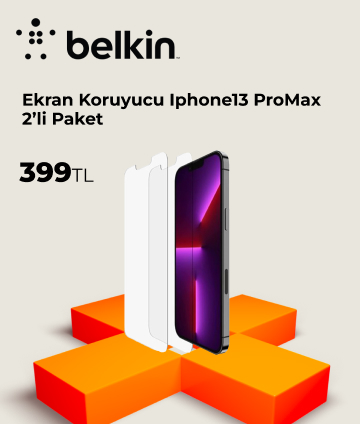 Belkin Ekran Koruyucu Iphone1313 ProMax 2li Paket