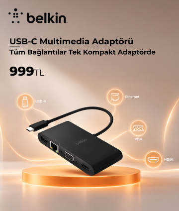 Belkin USB-C Multimedia Adaptörü