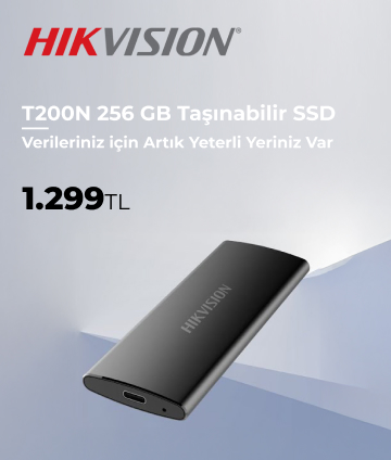 Hikvision T200N 256 GB Taşınabilir SSD
