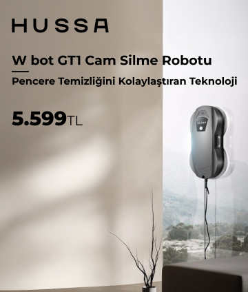 Hussa W bot GT1 Cam Silme Robotu
