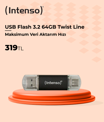 Intenso USB Flash 3.2 64GB Twist Line