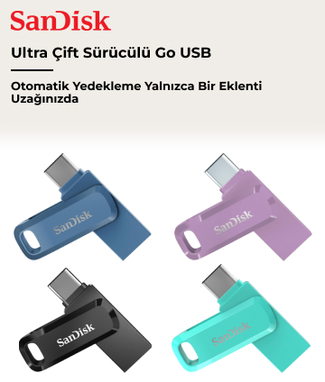 SanDisk Ultra Çift Sürücülü Go USB 