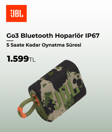JBL Go3 Bluetooth Hoparlör IP67 Squad