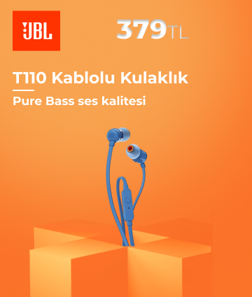 JBL T110 Kulaklık Mavi