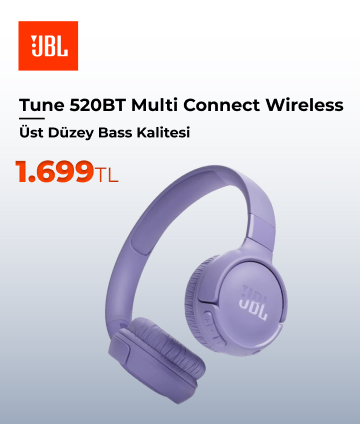 JBL Tune 520BT Multi Connect Wireless Kablosuz Kulak Üstü Kulaklık