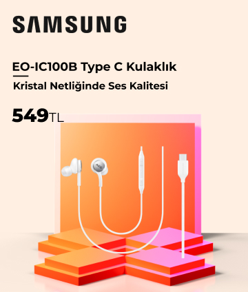 Samsung EO-IC100B Type C Kulaklık