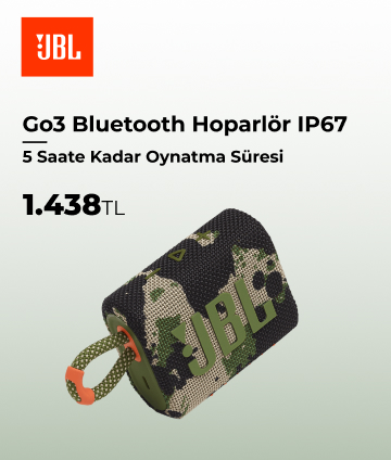 Go3 Bluetooth Hoparlör IP67