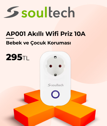 Soultech AP001 Akıllı Wifi Priz 10A