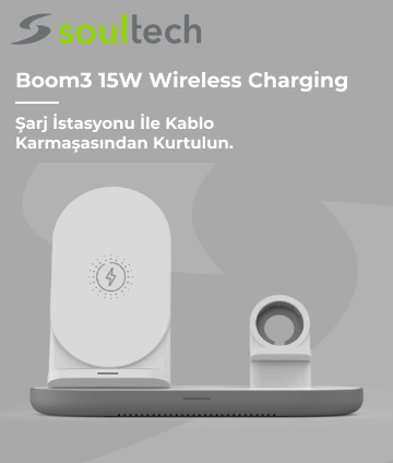 Soultech Boom3 15W Wireless Charging