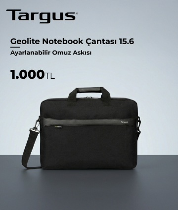 Targus TSB984 Geolite Notebook Çantası 15.6- Siyah