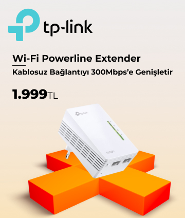 TP Link 300Mbps AV600 Wi-Fi Powerline Extender Başlangıç Kiti