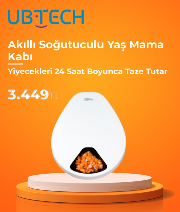 Ubtech UBPET Akıllı Soğutuculu Yaş Mama Kabı