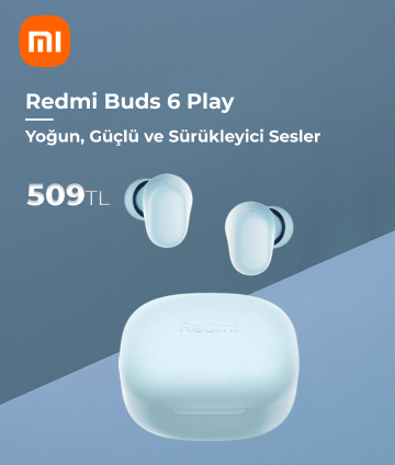 Xiaomi Redmi Buds 6 Play BHR9283GL TWS Kulak İçi Bluetooth Kulaklık 