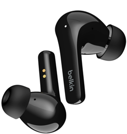 Belkin SOUNDFORM Flow Noise Cancelling Kulaklık - Siyah