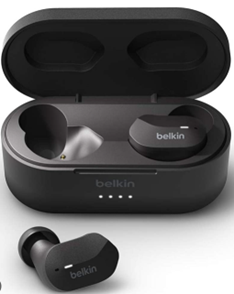 Belkin SOUNDFORM Flow Noise Cancelling Kulaklık - Siyah