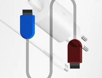 Samsung EP-TA800N TypeC 25W Kablosuz Hızlı Şarj Adaptörü - Beyaz