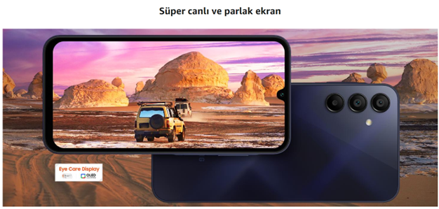 Samsung Galaxy A15 128 GB Siyah