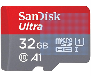 SanDisk Ultra microSDHC 32GB A1 Class 10
