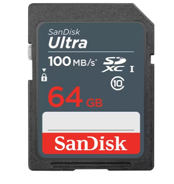 SanDisk Ultra SDSDUNR-064G-GN3IN Class 10 UHS-I U1 64 GB Hafıza Kartı