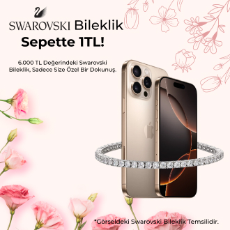 iPhone Alana Swarovski Bileklik Sepette 1TL!