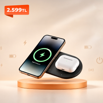 MageSafe Kablosuz Şarj İstasyonu