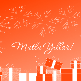 Hayatı kolaylaştıran değerli detaylarla dolu bir yıl olsun. Mutlu Yıllar!