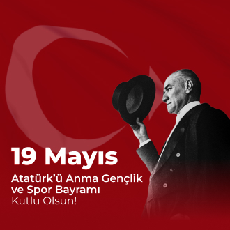 Atatürk’ü saygıyla anıyor, gençliğin bayramını kutluyoruz.