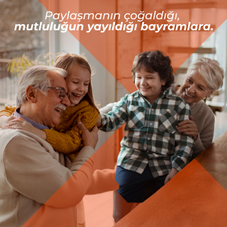 Sağlık, huzur ve mutluluk dolu bir bayram dileriz.