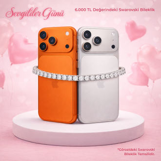 iPhone 17 Pro ve Pro Max Alana Swarovski Bileklik Hediye!
