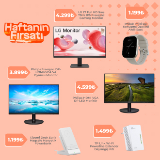 Süper Fırsatlar Bu Hafta Sizi Bekliyor!