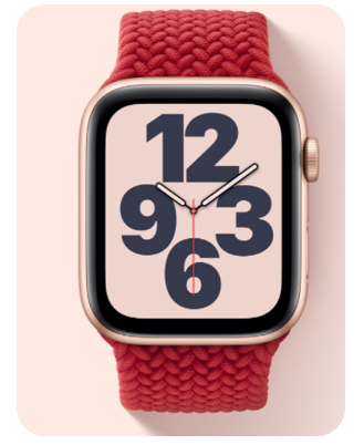 Apple Watch SE GPS  44mm GümüşRengi AlüminyumKasave Beyaz SporKordon 2