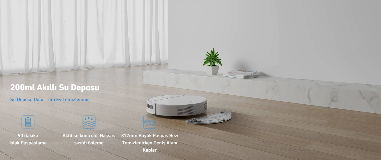 Dreame Robot Vacuum F9 Robot Süpürge 3