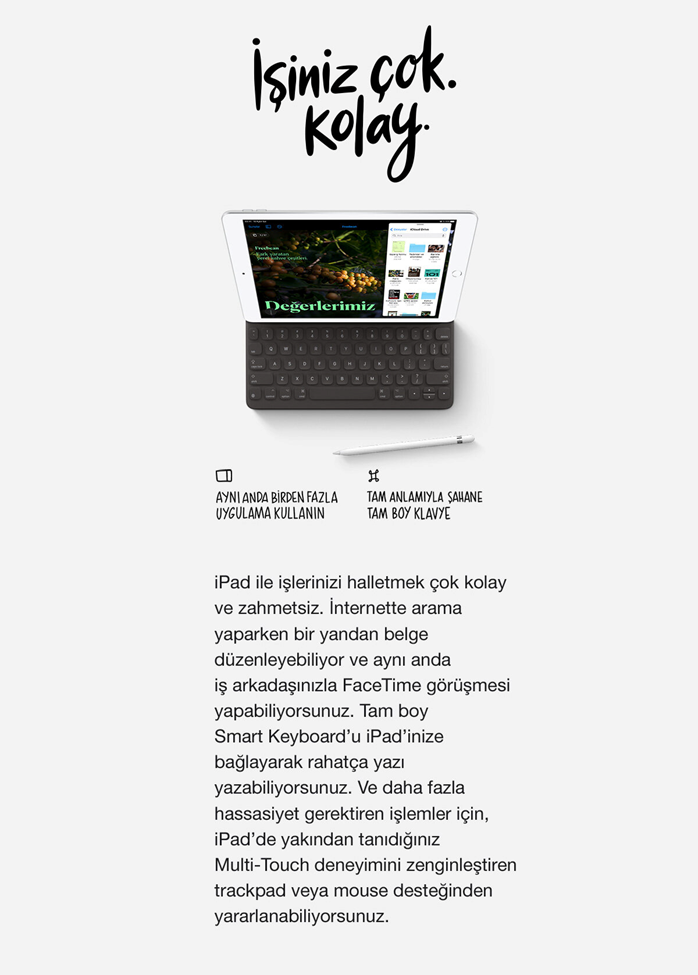 iPad 8.Nesil Wi-Fi + Cellular Uzay Grisi MYMH2TU/A 32 GB 10.2" Tablet 2