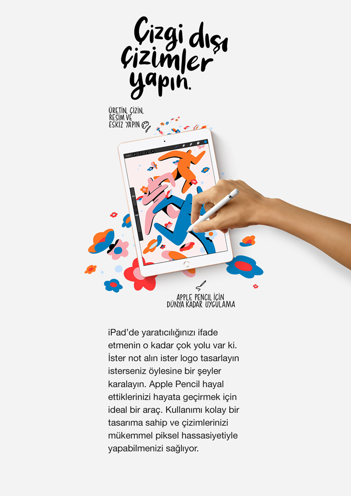 iPad 8.Nesil Wi-Fi Gümüş MYLA2TU/A 32 GB 10.2" Tablet 6