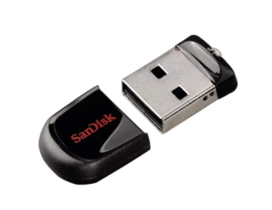 SanDisk 64 GB Cruzer Fit SDCZ33-064G-G35 USB Bellek 1
