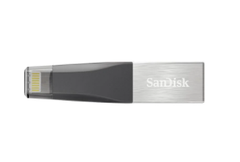 SanDisk 64 GB iXpand Mini SDIX40N-064G-GN6NN USB Bellek 1