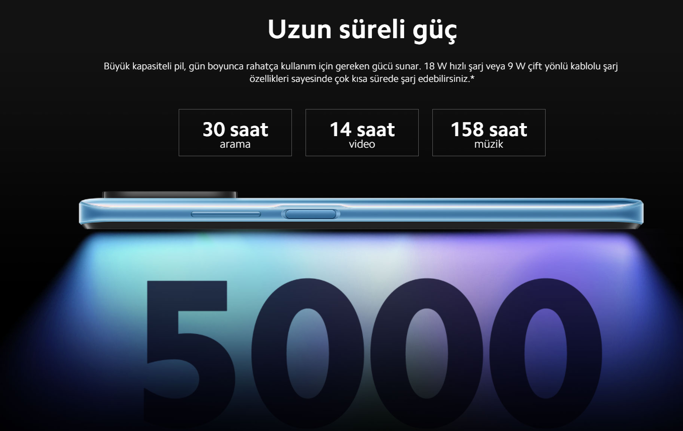 Xiaomi Redmi 10 (2022) 4GB+128GB Gri 12