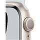 Apple Watch Nike Series 7 GPS 41mm Yıldız Işığı Alüminyum Kasa ve Saf PlatinSiyah Nike Spor Kordon