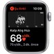 Apple Watch SE GPS  44 mm Gümüş Rengi Alüminyum Kasa ve Beyaz Spor Kordon Akıllı Saat