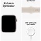 Apple Watch SE GPS 44mm MNJX3TU/A Yıldız Işığı Alüminyum Kasa ve Yıldız Işığı Spor Kordon