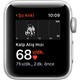 Apple Watch Series 3 GPS 38 mm Gümüş Rengi Alüminyum Kasa ve Beyaz Spor Kordon